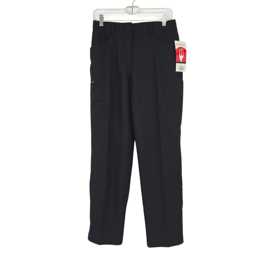 Chef Works Cargo Pants Mens Size S Black PEC05W-BLK-S Workwear Uniform NWT
